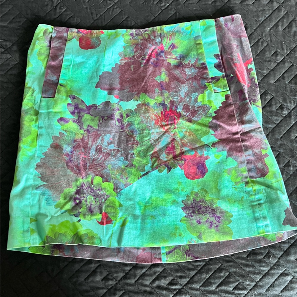 J Crew Floral Skirt